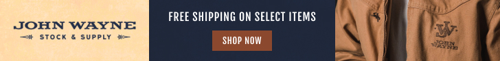 John Wayne Stock & Supply - Free Shipping on Select Items
