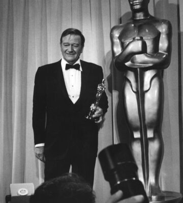 John Wayne and oscar