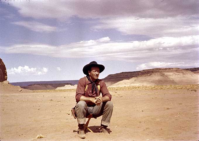 Duke in The Searchers