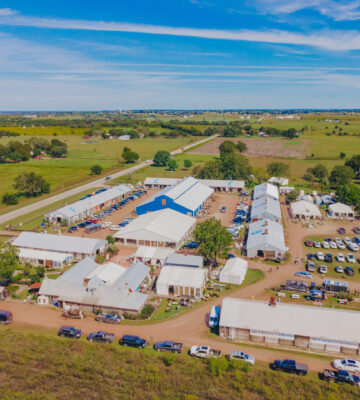 Blue Hills at Round Top overhead view