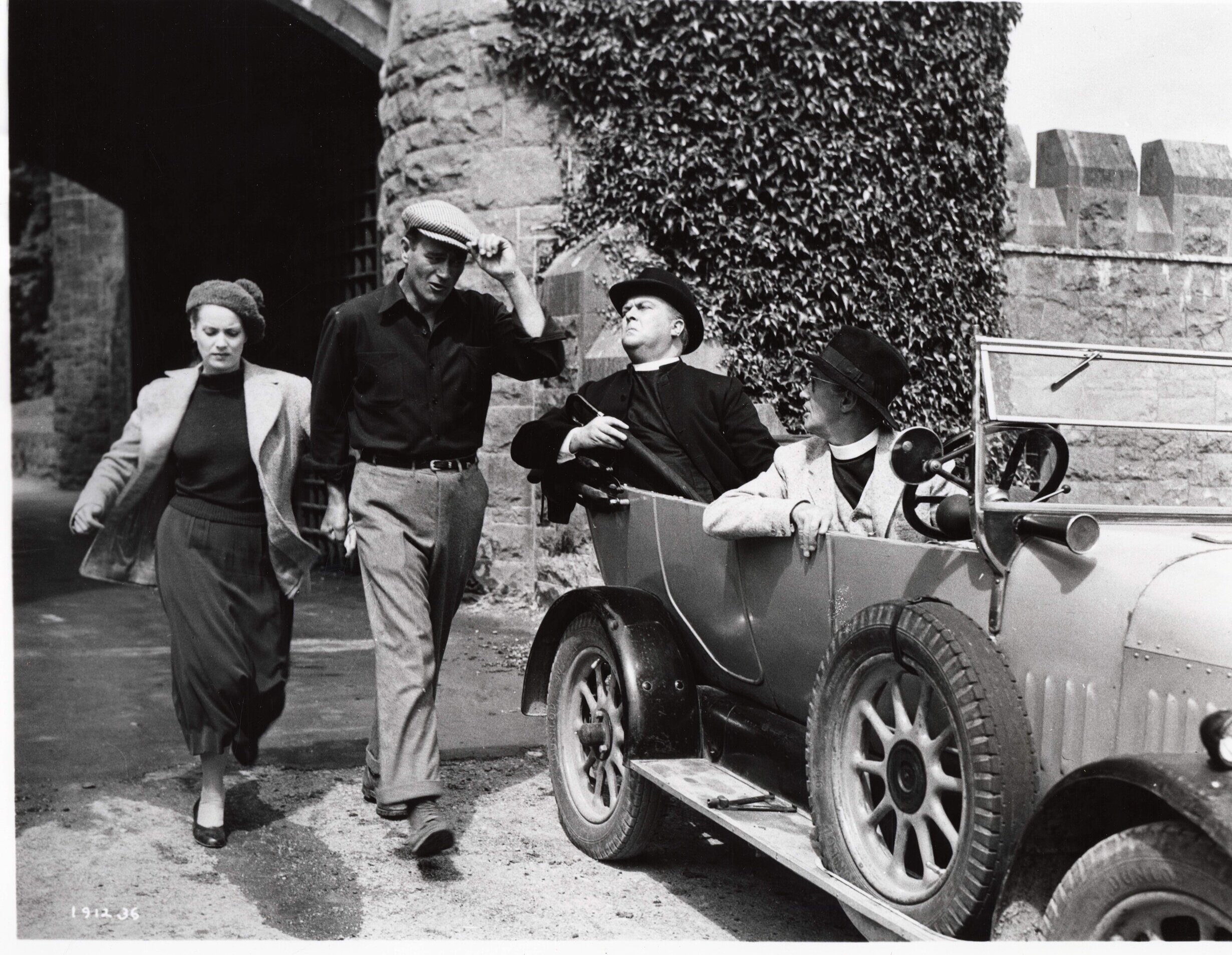 Maureen O’Hara and John Wayne in The Quiet Man.