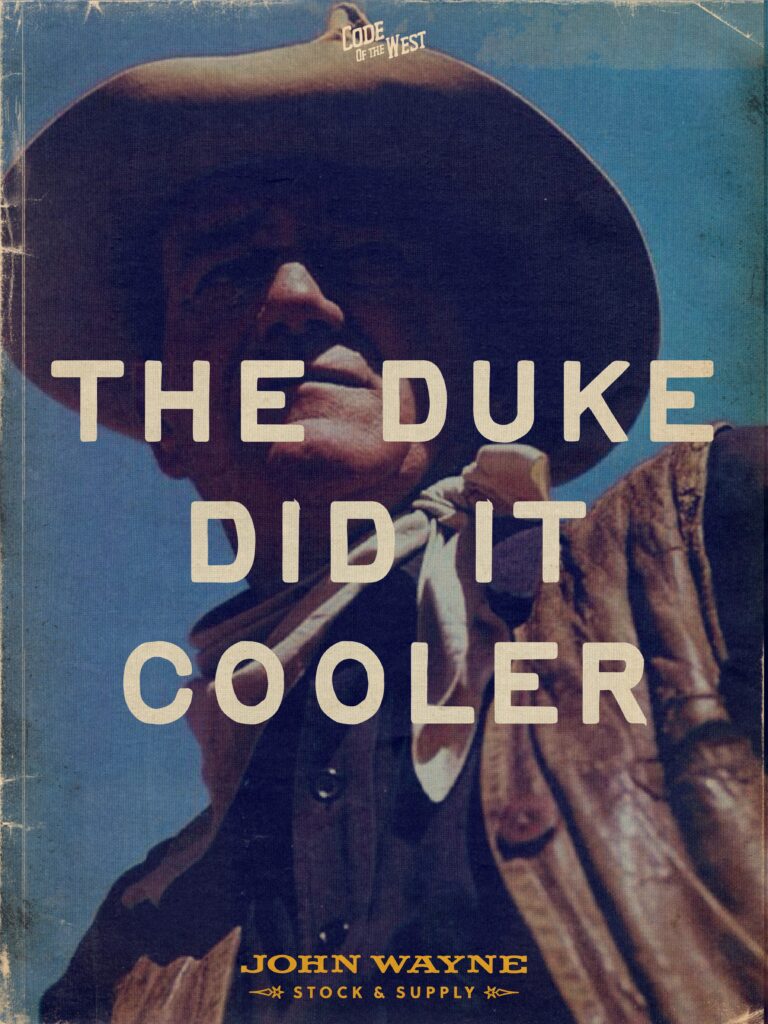 The Duke did it cooler